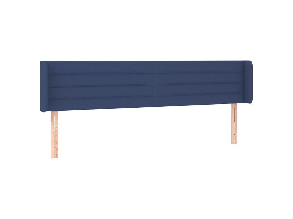 Cabecero VIDAXL Azul Tela (183x16x88 cm )