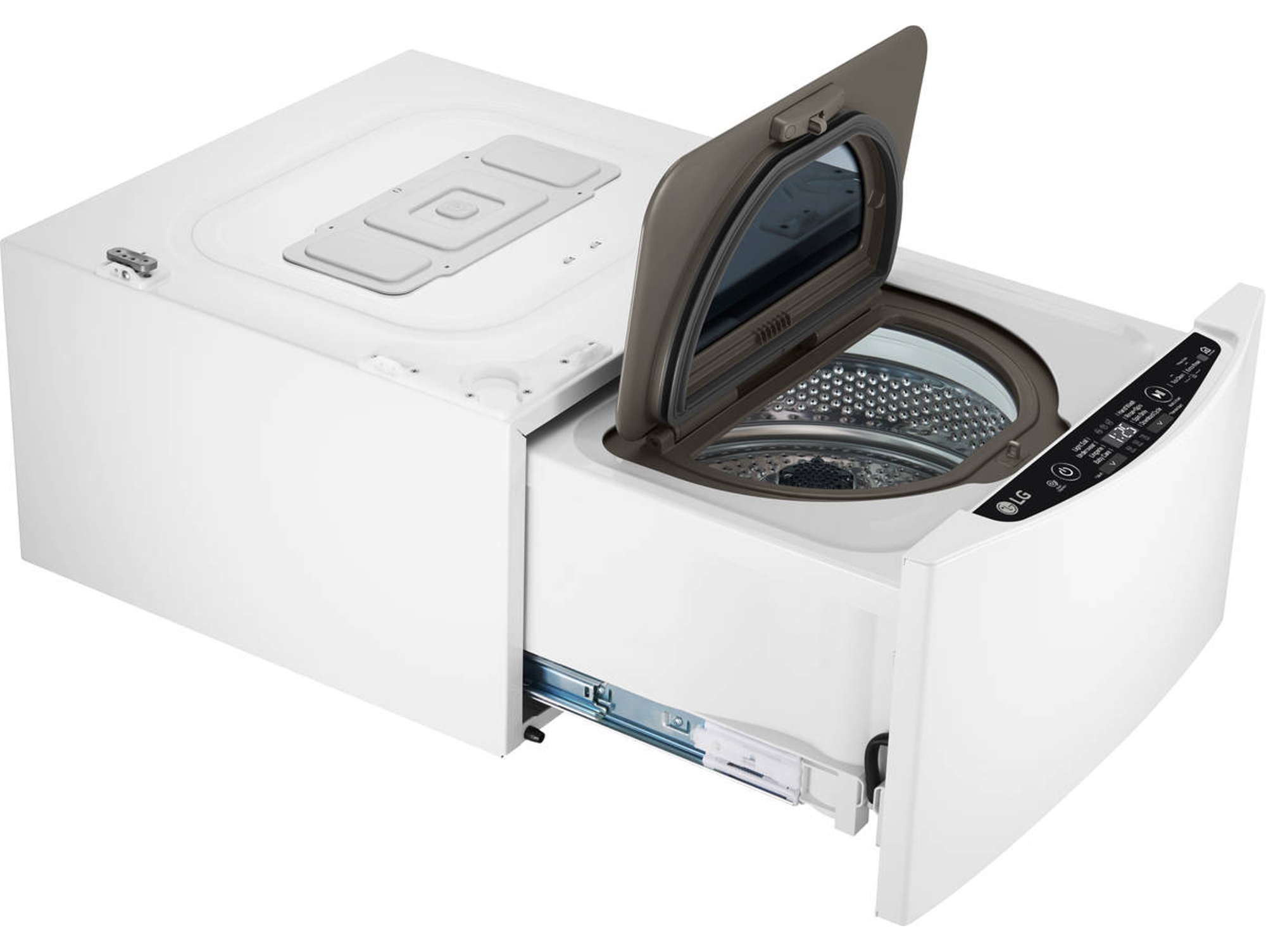 Lavadora LG TwinWash Mini F8K5XN3 (2 kg - 700 rpm - Blanco)