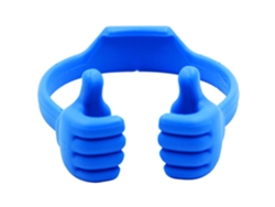 Suporte Em Formato De Polegar Em Silicone Flexível. Acessório Universal Para Celulares E Tablets, Ideal Para Uso Doméstico E Profissional.