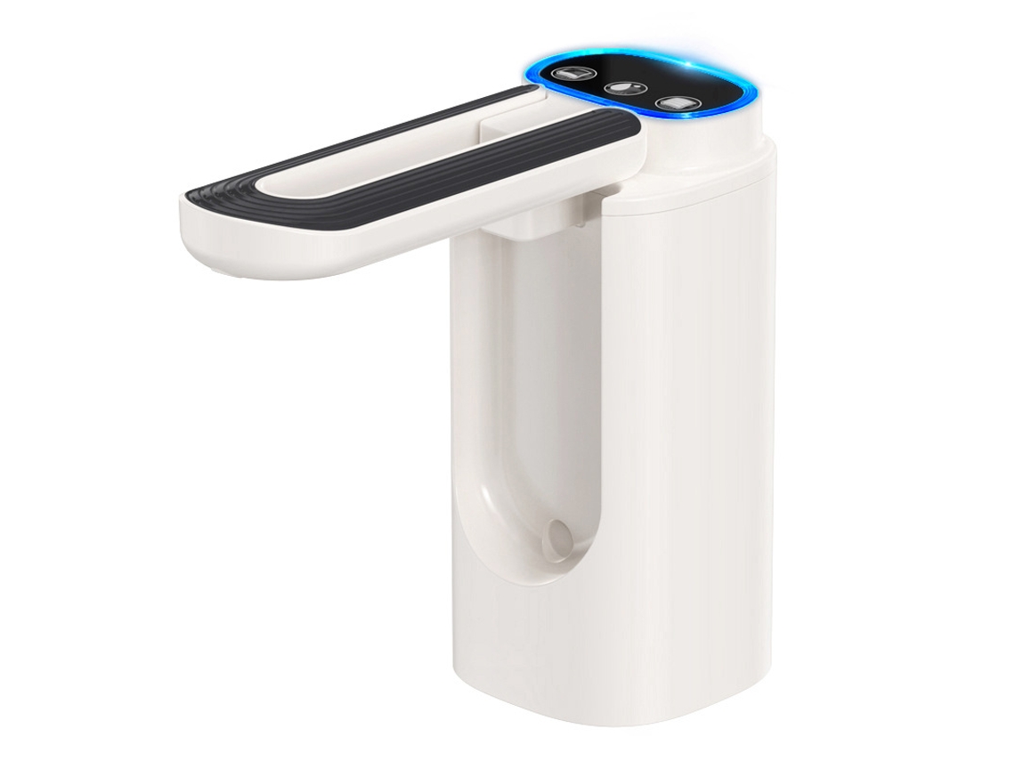Dispensador automático de agua con bomba para botellas de 5 galones, Chrui (blanco)