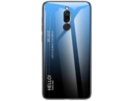Carcasa Xiaomi Redmi 8 LMOBILE Negro y Azul