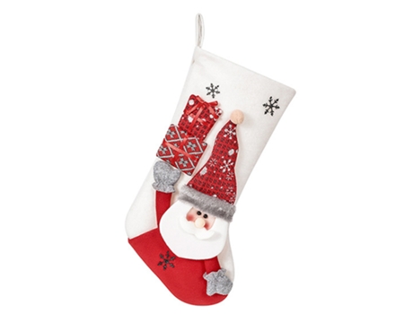 Calcetín de Navidad para niñas, niños, árbol de Navidad, decoración de fiesta, estilo 1