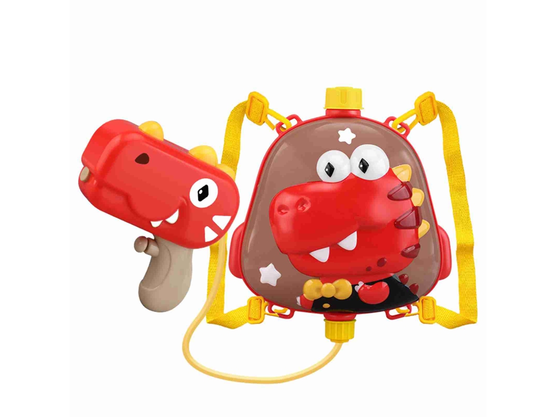 Pistola De Agua Eléctrica Recargable, Juguete Acuático De Dibujos Animados Con Mochila De Pvc A Prueba De Fugas De Gran Capacidad Para El Verano.