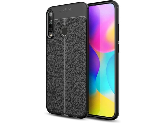 Funda Huawei P40 Lite E PHONESHIELD Rugged Leather Negro