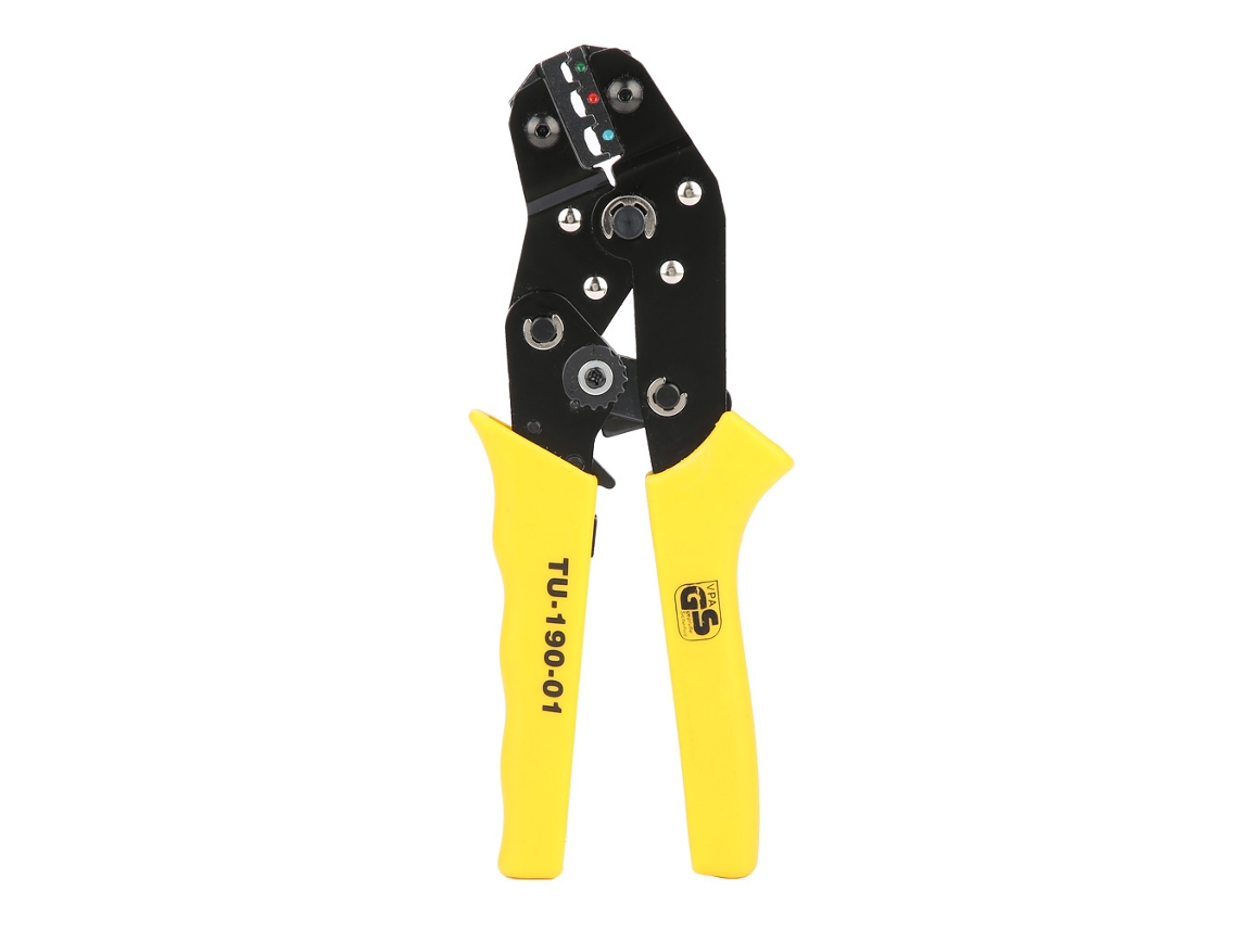 Herramienta De Crimpado Y Pelado De Cables Amg 24-14 Con Trinquete