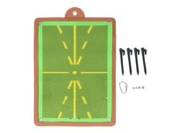 Tapete de entrenamiento de golf con hebilla para practicar swing al aire libre