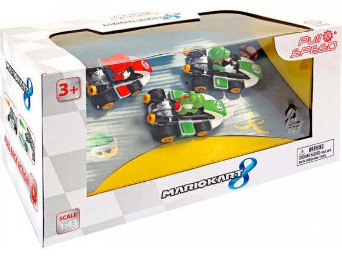 CONJ 3 MARIO KART 8 NITENDO