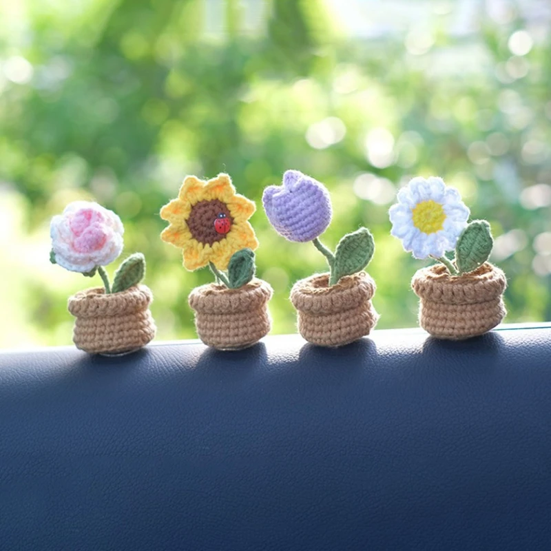Flores De Ganchillo, Flores Tejidas A Mano, Regalos Para Invitados De Boda, Flores Artificiales