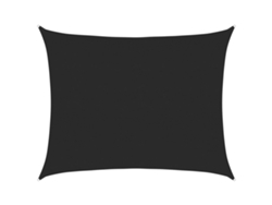 Maison Exclusive - Toldo De Vela Hdpe Negro 160 G/m² 6x7 M