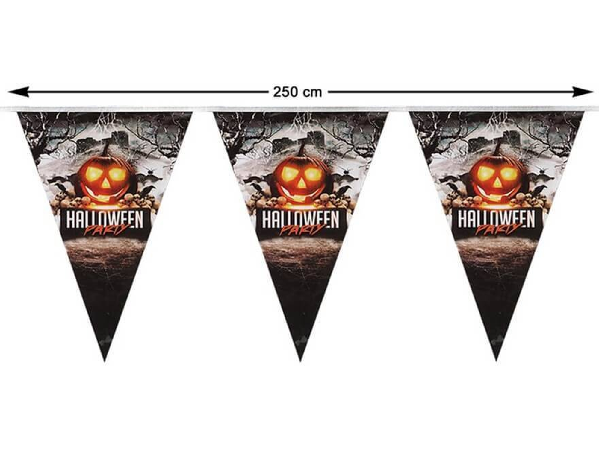 Guirnalda DISFRAZZES Calabazas Halloween (250 cm)