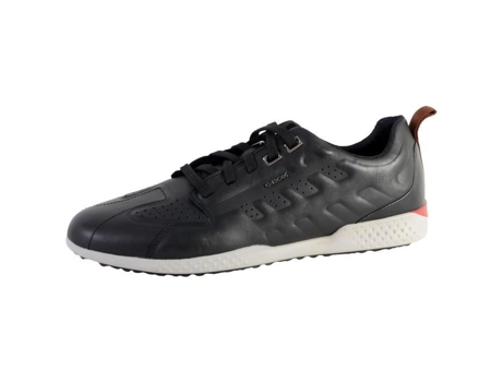 Zapatillas de Hombre GEOX Snake Versão Baixa Conforto Negro (44)