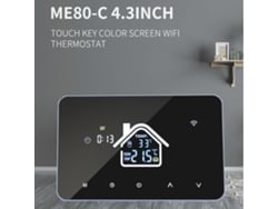 Termostato Inteligente Wifi, Control De Temperatura, Pantalla Táctil, Programable, Compatible Con Alexa