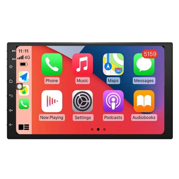 Radio multimedia Szsmart con Bluetooth, 2 DIN, 7 pulgadas, estéreo, navegación GPS, wifi, Carplay, Android Auto, pantalla táctil, universal