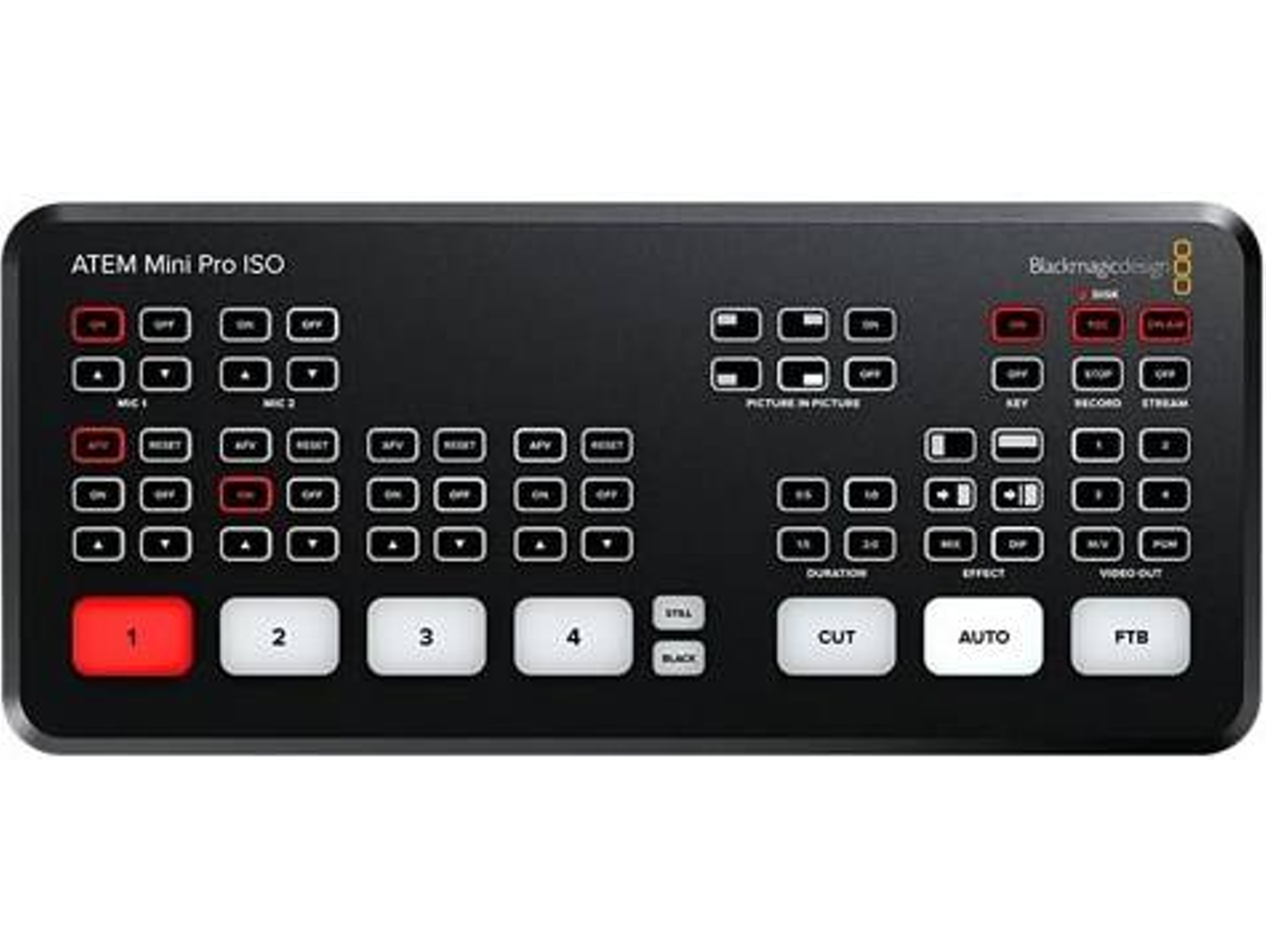 Vídeo Switcher BLACKMAGIC DESIGN ATEM Mini Pro ISO | Worten.es