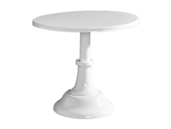 Soporte para Tartas de Metal, Estilo Europeo, Antideslizante, Blanco KOFIHETY