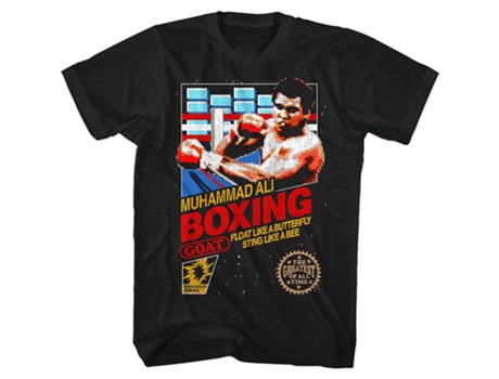 Camiseta ROCKINSTONE de videojuego de Muhammad Ali (XL)