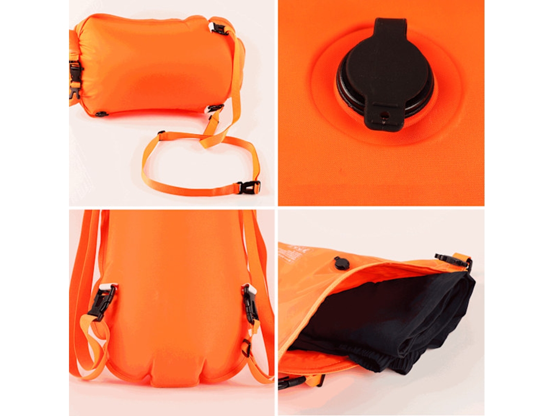 Bolsa De Agua Impermeable Para Natación De 28/35 L, Bolsa Seca, Boya De Seguridad Para Natación, Para Navegación, Kayak, Pesca, Rafting Y Entrenamient