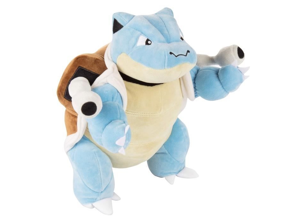 Peluche Pokémon Tortank de 30 cm con licencia de Pokémon azul de Jazwares para niños en el interior