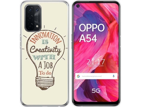 Carcasa Oppo A54 5G / A74 5G TUMUNDOSMARTPHONE Creativity Multicolor