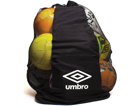 Bolsa de Pelota UMBRO Logo 105l (Negro - Hasta 10 Bolas)