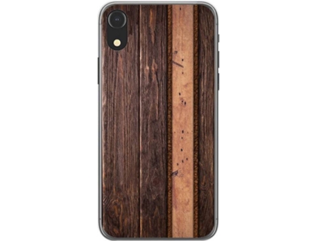 Carcasa iPhone XR TUMUNDOSMARTPHONE Madera 05 Multicolor