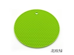 Rebe-tapete De Silicona Resistente Al Calor Para Cocina, Ideal Para Ollas, Sartenes Y Como Portavasos O Abrelatas Verde 7 Pulgadas