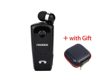 FINEBLUE F920 Auriculares Inalámbrico Bluetooth Handsfree Earbuds Headset Chamadas Lembrar Vibrator Wear Clip Driver para Teléfono con Micrófono