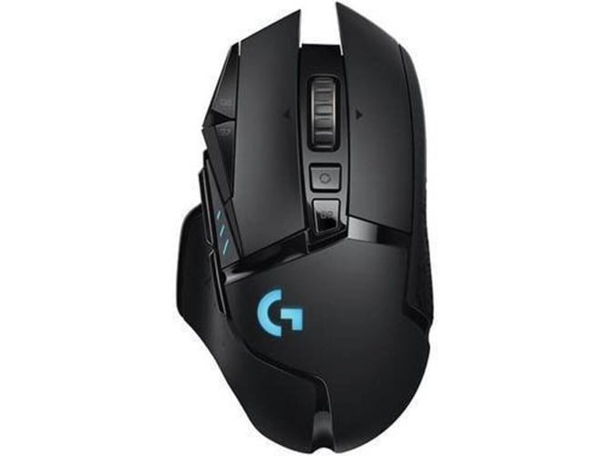 Ratón Gaming LOGITECH G502 Lightspeed (16000 dpi - Inalámbrico - Negro)