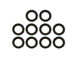 10 Rollos De Cinta Adhesiva Para Decoración De Uñas, Previene El Bronceado, Diseño De Manicura, 1 Cm X 20 M