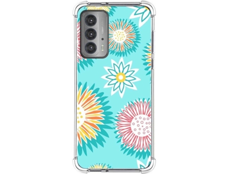 Carcasa Motorola Edge 20 TUMUNDOSMARTPHONE Dibujos Antigolpes Flores 05 Multicolor