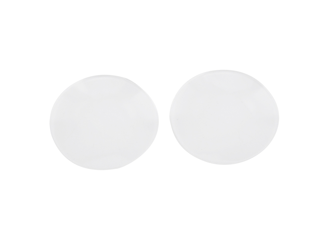 lupas acrílicas de 60 mm de diámetro para lectura.