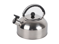Botella De Camping Duradera Y Ligera De Acero Inoxidable De 3 Litros Con Silbato Para Acampar, Hacer Senderismo, Cocinar, Hacer Barbacoas Y Festivales.