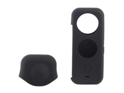TRUYUETY Funda Protectora de Silicona con Tapa para Lente para Cámara Panorámica Insta360 ONE X2