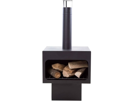 RedFire Chimenea Jersey XL acero negro 81076
