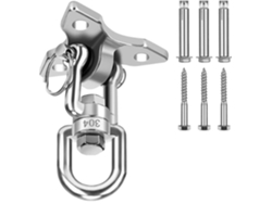 Gancho De Techo Para Sillón Colgante Giratorio 360, Bracket De Acero Inoxidable Exterior Hasta 600kg