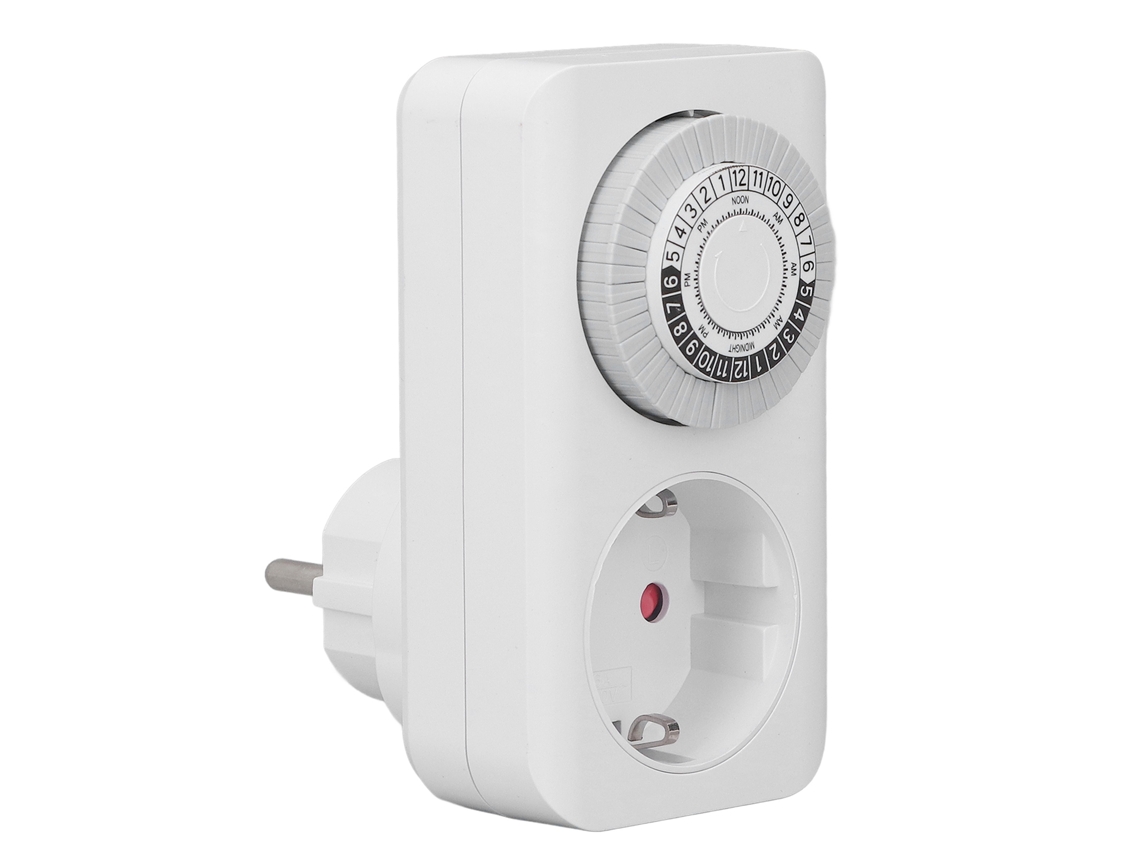 Enchufe Inteligente Programable Con Temporizador Inteligente, Control Remoto, 16 A, Plug And Play, Uso Versátil.