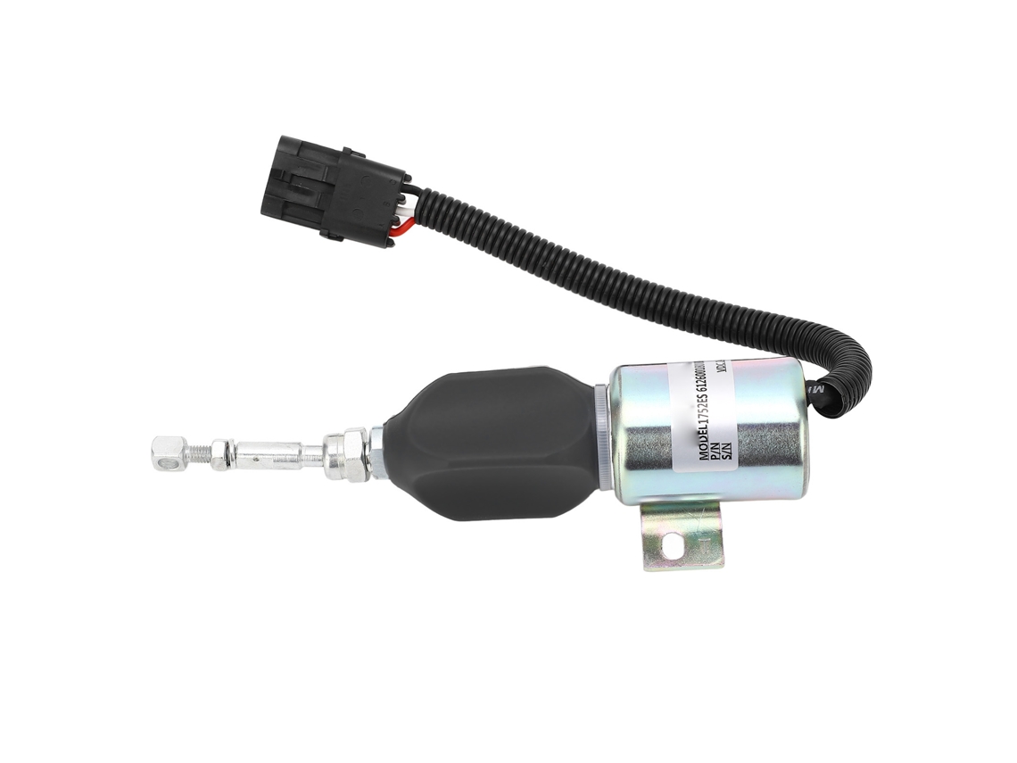 Solenoide De Corte De Combustible Dc24v 1752es 612600180008 Para Cummins 5.9l 8.3l