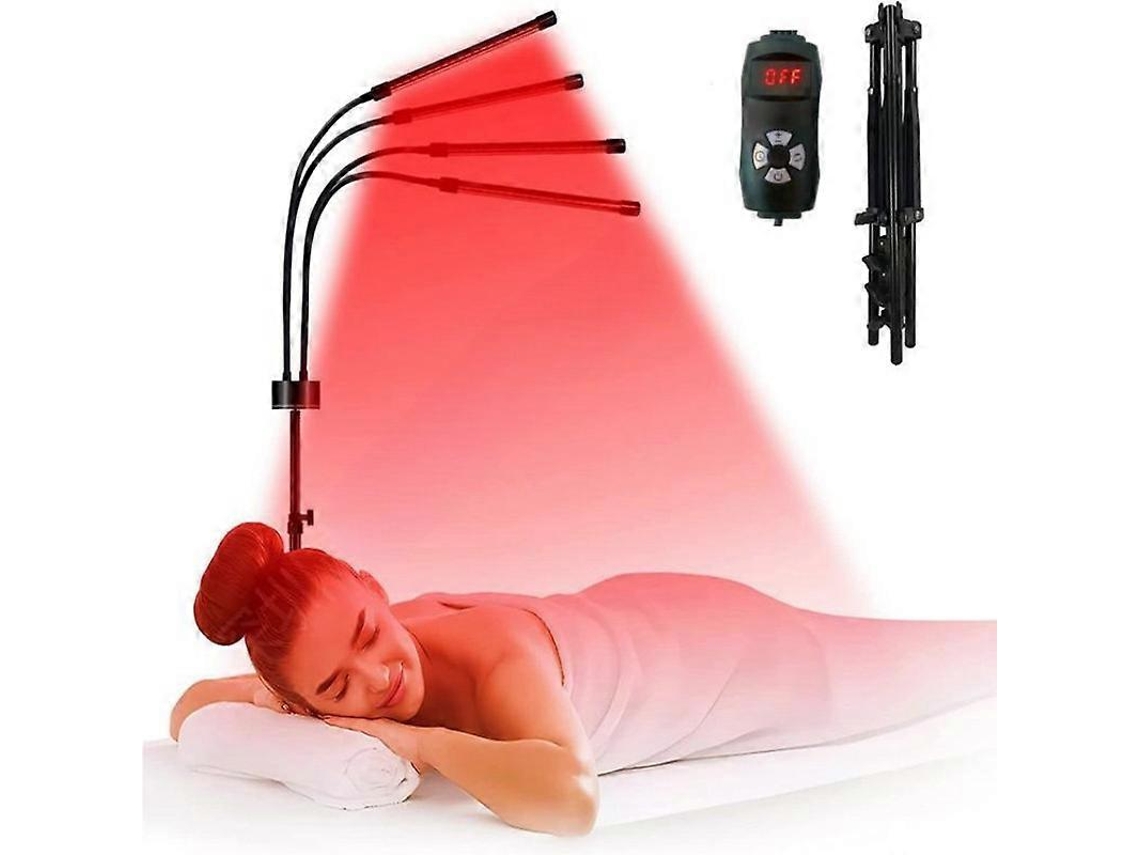 Dispositivo de luz roja ROSEWELL con 80/180 LED y trípode ajustable de 38 a 152 cm con infrarrojos