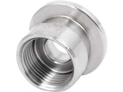 Brida De Vacío Kf16 De Acero Inoxidable 304 Con Adaptador De Rosca Hembra M20