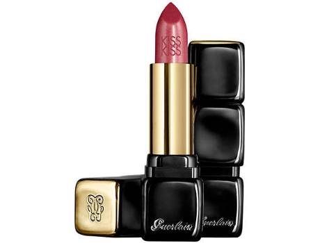 Labial GUERLAIN Kiss Kiss Le Rouge Crema Galbant Lipstick Barra De Labios 364 Pinky goove
