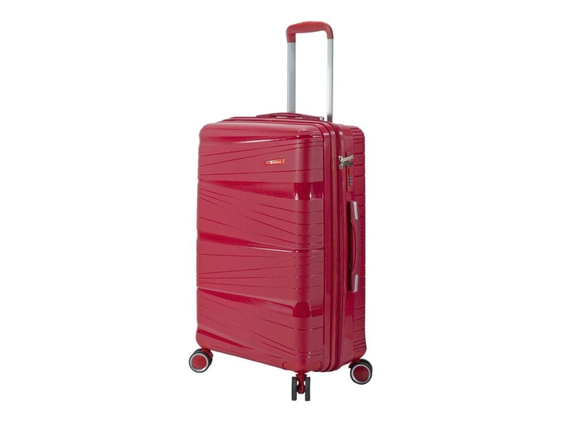 Benzi Caso De Viajes / Carro Grande 74 Cm 4R Bz5699 Rojo
