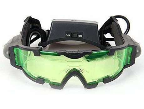 Prismáticos ENKERS Iluminador infrarrojo monocular de visión nocturna Gafas infrarrojas digitales para ver 328 pies / 100 M N-Negro