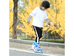 2026-patines En Línea Ajustables Para Niños Con Casco Y Equipo De Protección, Patines Iluminados Para Principiantes Interior Y Exterior