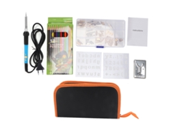Plancha Eléctrica Para Pintura Con 53 Puntas Y Temperatura Ajustable De 200 A 450 ℃, Color Azul, 60 W.