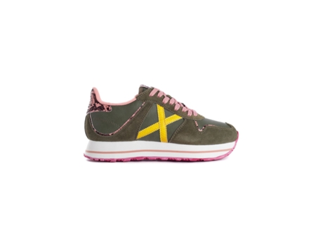 Zapatillas MUNICH Massana Sky Piel para Mujer (40 - Verde)