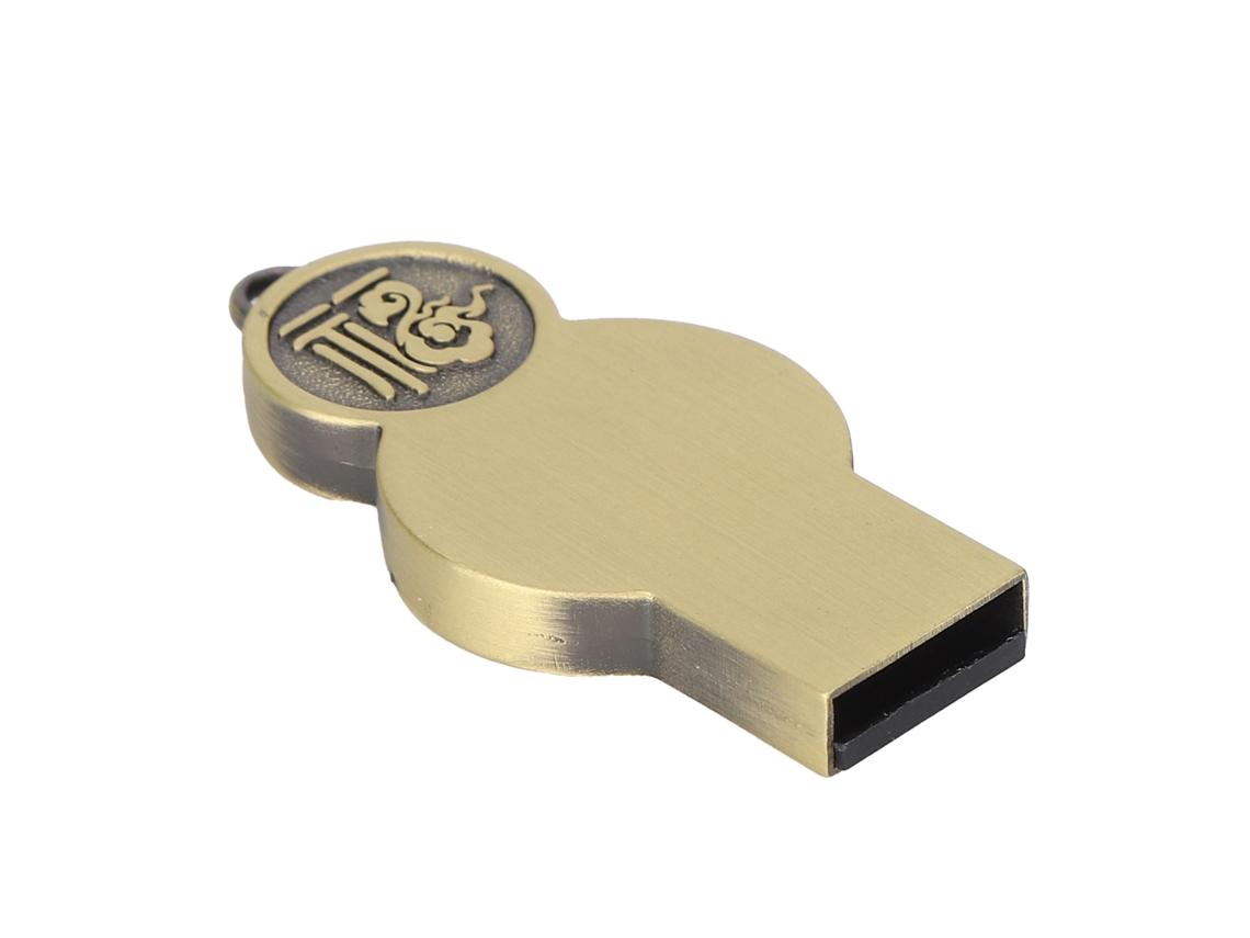 Pendrive Usb 2.0 Metal Impermeable Portátil 64gb Para Almacenamiento Y Transmisión De Datos