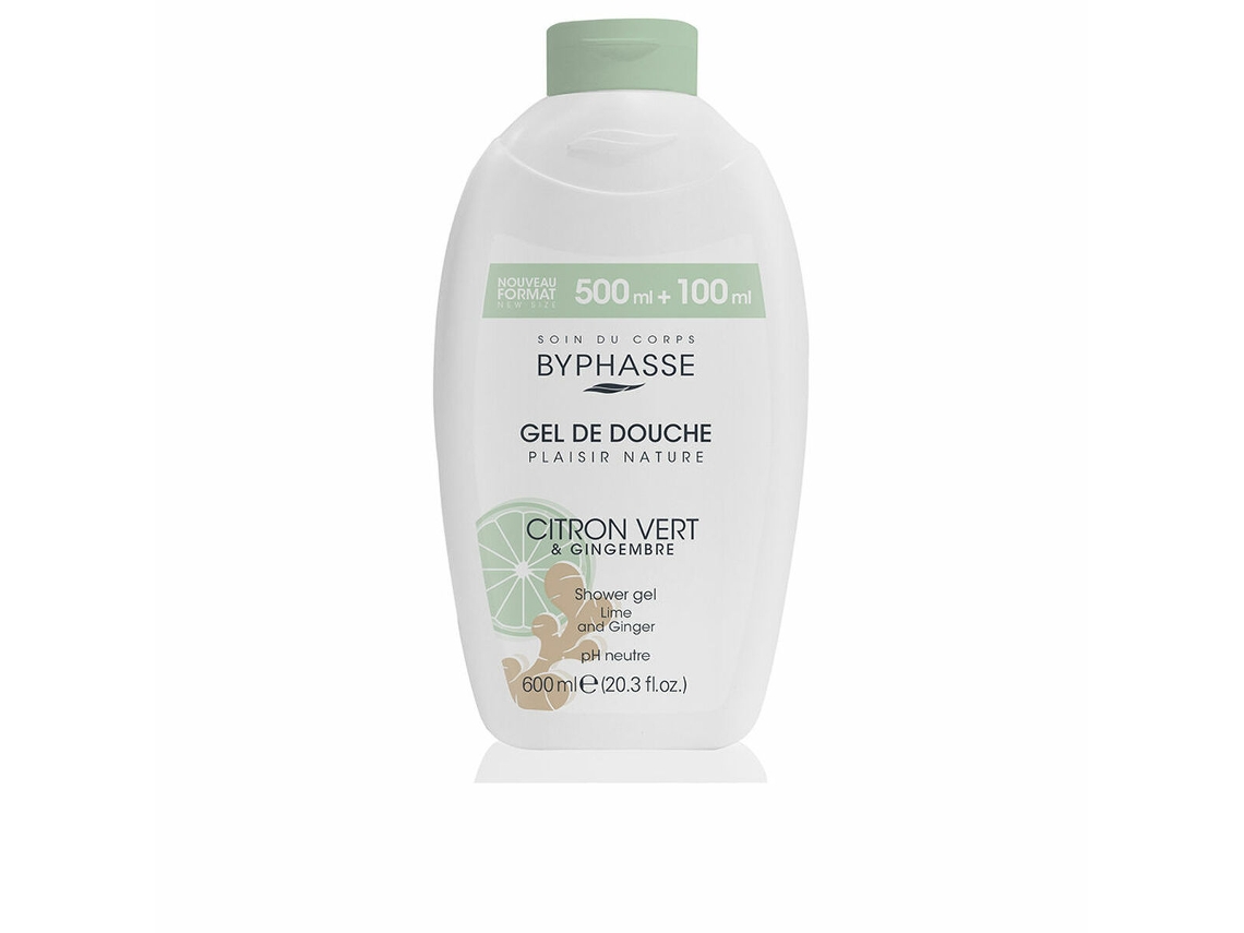 Gel de Ducha BYPHASSE Lima Jengibre 600 ml