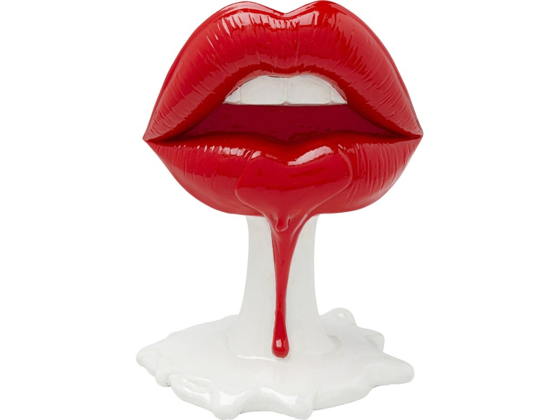 Pieza Decorativa KARE DESIGN Labios Sensuales 26 cm