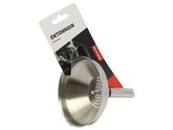 EMBUDO DE ACERO INOXIDABLE CON ASA UTENSILIOS DE COCINA 10 CM EQUINOCCIO
