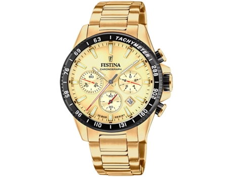Reloj FESTINA Cronógrafo Atemporal Reloj de Pulsera para Hombre FESTINA Cronógrafo Atemporal